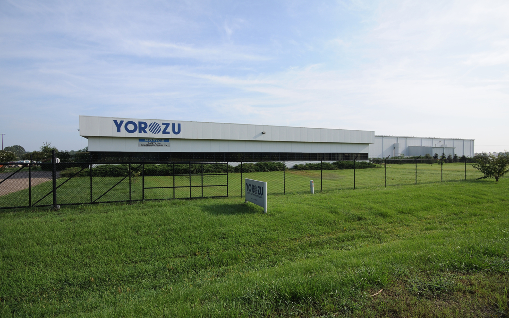 The Yorozu building from a distance